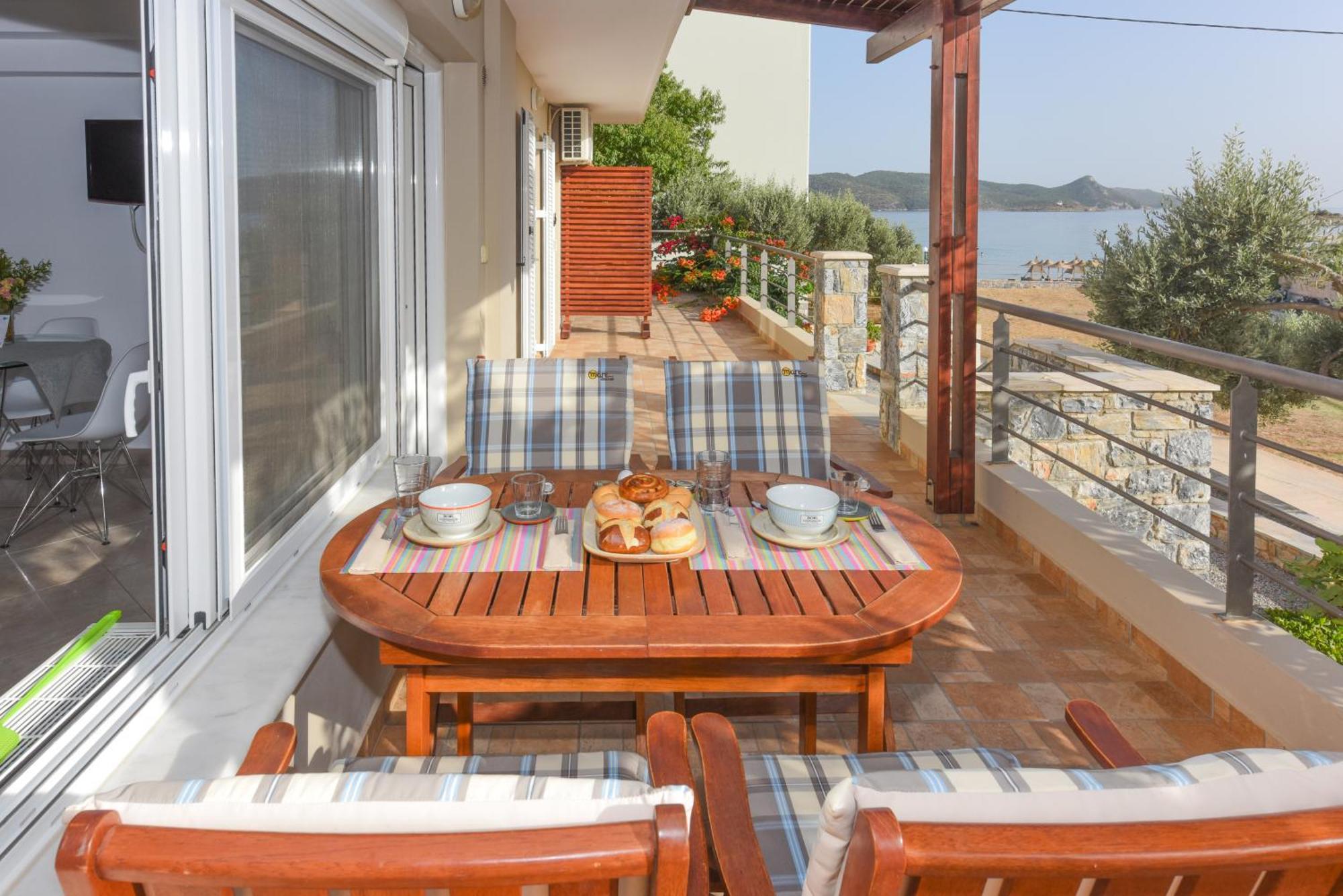 Thalatta Seaside Accommodation Psili Ammos  Bagian luar foto